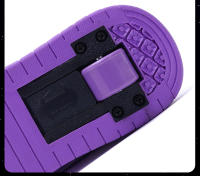 Zapatos De Rodilleras LED Para Niñas Correa Elástica Carga USB Zapatillas Respirables Transpirables Todas Las Estaciones Color Rosa - details 6
