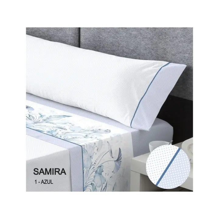 Juego Sábanas Samira Azul Catotex  | Máxima Calidad - 1