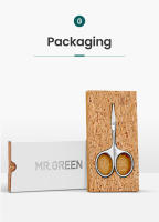 Tijeras De Cejas Curvadas MR.GREEN Tijeras De Cutícula Acero Inoxidable Herramienta De Afeitar Para Manicura Y Peluquería Profesional - details 9