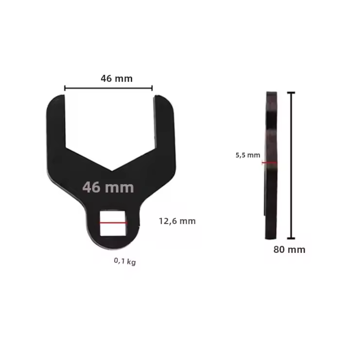 Llave De Bomba De Agua 41/46mm Para GM 1.6L Herramienta De Desmontaje De Cinta De Tiempo Y Ajuste De Eje De Bomba De Agua Para Reparación De Coches - 1