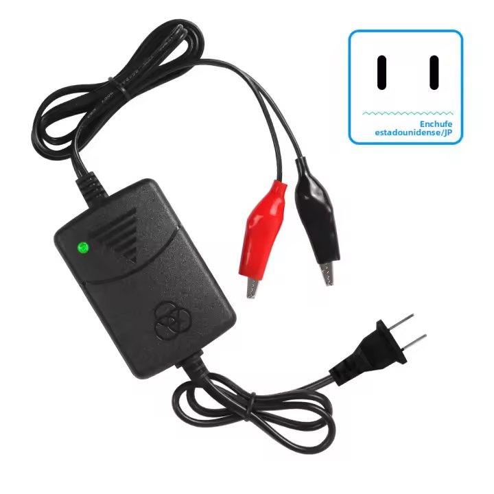 Cargador Inteligente De Batería Recargable 12V 1300mA Para Coches Camiones Motocicletas Juguetes Eléctricos Con Enchufe Universal EU/US/AU/UK - 1