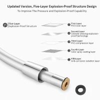 Cabo De Ducha Portátil PVC Flexible Antidesatornillado Y Antigoteado Tubo De Agua Para Grifo De Baño Extensión De Tubo De Plomería - details 5