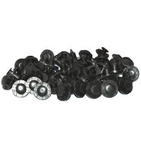 50pcs Clips De Automóvil 8mm Para Nissan Retenci\u00f3n De Paneles De Puerta Parachoques Plásticos Herramientas De Reparaci\u00f3n De Coches - details 5