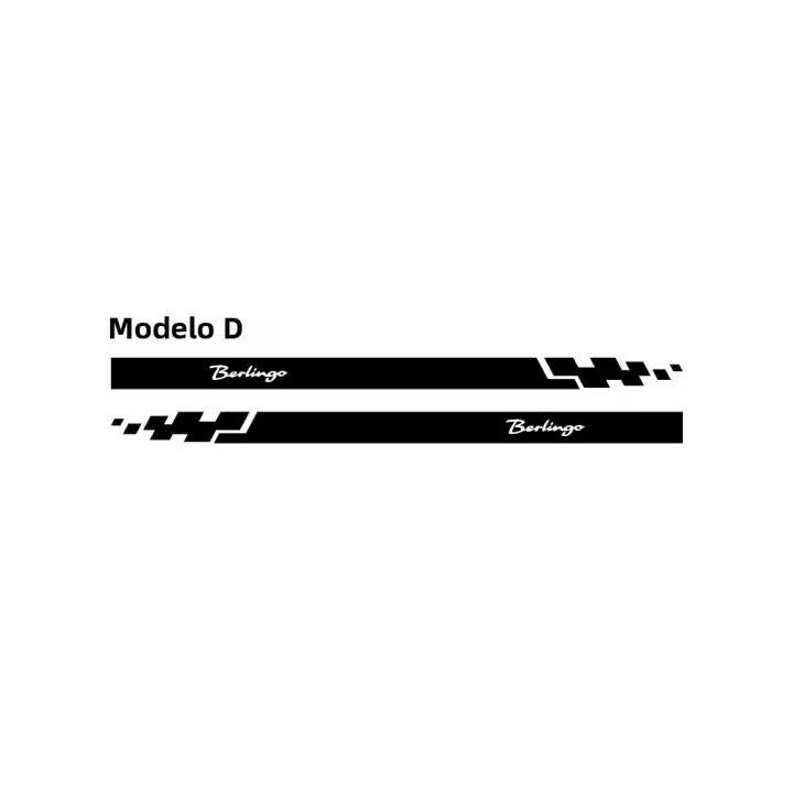 Pegatina De Lado Para Caravana Citroen Berlingo K9 M XL Decorativa Y Deportiva PVC Adhesivo Para Camper Vehículo - 1