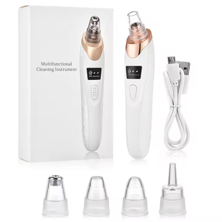 Limpieza Profunda De Pores Con Aspiradora De Puntos Negros Eléctrica Máquina De Cuidado De La Piel Facial Recargable Hailicare - 1