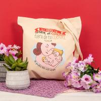 YOSIQUESE Bolsa de tela solidaria | Modelo: 'Ser Madre' | Productos y regalos solidarios hechos por personas con discapacidad - details 7