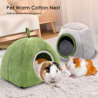 Casa De Algodón Para Hamster Y Cojín Caliente De Invierno Para Mascotas Pequeñas Caja De Acogida Para Rata/Guinea Pig/Hedgehog - details 8