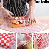 25Pcs Papel De Cera Alimenticio Para Hornear Papel Grasiento Para Pan Sandwiche Burger Frituras Herramientas De Cocina Desechables Y Ecológicas - details 5