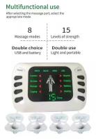 Dispositivo De Estimulación Muscular Eléctrica Electrodo Corporal Parche De Acupuntura Relajante Masajeador Corporal - details 3