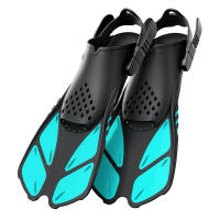 Aletas De Natación Ajustables Para Adultos Y Mujeres Zapatos De Escuba Diving De Silicona Con Hebilla Abierta Tamaño Viaje - details 11