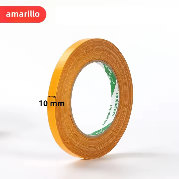 Cinta Adhesiva De Fibra De Vidrio Doble Cara Con Alta Viscosidad Transparente Impermeable Y Fijación Fuerte Para Carpetas - 1