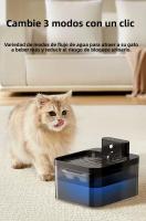 Fuente De Agua Automática Para Gatos Sin Cable Con Sensor Infrarrojo 2600mAh Dispensador De Agua Inteligente Para Perros Y Gatos - details 4