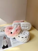 Nuevos Sandalias De Invierno Con Diseño De Dibujos Animados Para Mujer Zapatillas De Playa Con Plataforma Gruesa De 7cm Y Suela De Algodón Zapatillas De Jardín Para Mujer - details 2
