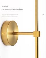 Lámpara De Pared Nórdica Retro Para Hogar Iluminación Creativa Decorativa Para Dormitorio Hotel Escritorio Escalera Fuente De Luz - details 3