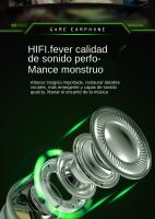 Auriculares Bluetooth Inalámbricos Para Esports Y Música Estilo In-ear Compatible Con Android Y Apple Con Micrófono Y Control De Volumen - details 6