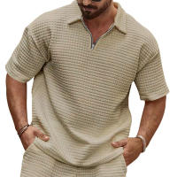 Camiseta Casual Para Hombres Verano 2024 Cuello Redondo Color Sólido Manga Corta Transpirable Y Cómoda Disponible En Varias Tallas Y Colores - details 16