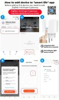 Interruptor Inteligente ZigBee Tuya EU 20A Con Monitor De Energía Y Temporizador Adaptador Para Hogar Inteligente Compatible Con Alexa Google HOME - details 10