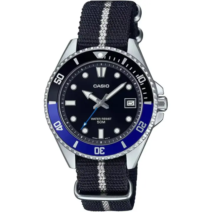 Casio Reloj Mdv-10c-1a2 Azul Hombre - 1