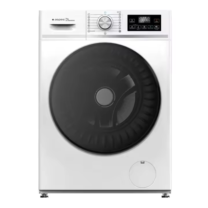 Lavadora Aspes AL7206AIDVB de 7Kg Clase A-15% y 1200Rpm  | Blanco, Motor Inverter - 1