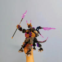 Bloques De Construcción Para Niños Serie Mecha Ninja Modelo MOC Armadura Juguete De Montaje Regalo De Cumpleaños Compatible Con Lego ABS Sin Batería - details 1