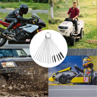 Kit De Limpieza Para Carburador De Motocicleta ATV Moped Con 10 Agujas Y 5 Cepillos Herramienta Para Eliminar Carbono Y Polvo - details 0