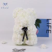 Rosa Artificial De Tedeo Para Decoración De Hogar Y Bodas Aniversarios Y Año Nuevo Sin Caja Estilo De Flor Cotton - details 47