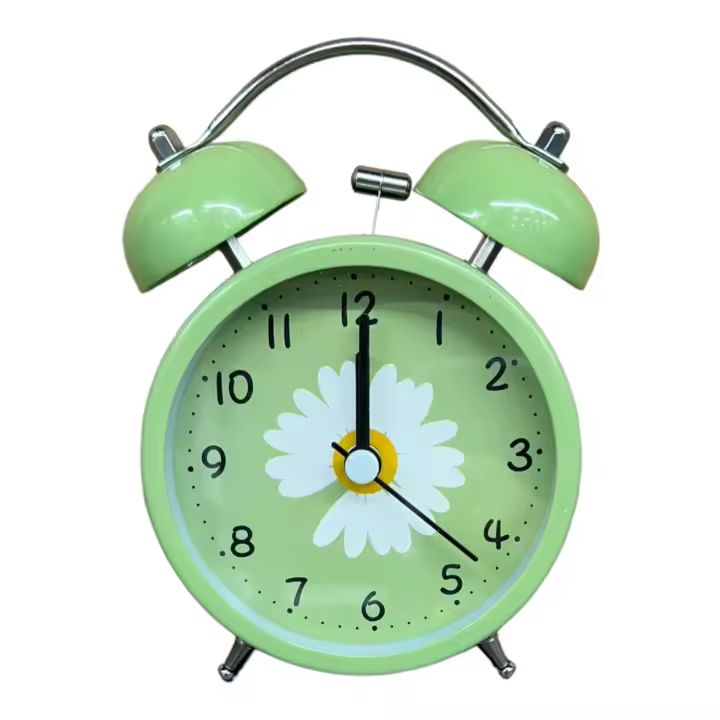 Reloj Despertador de mesa Analógico Silencioso sin Tic Tac y con Alarma: ¡Despierta con estilo! Más de 50 diseños - 1