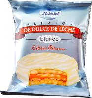 Alfajores Mardel de Dulce de Leche Cubiertos con Chocolate Blanco, 24 Unidades, Ideal para Postre o Merienda - 24 uds -QUMIR - details 2