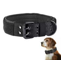 Collar Ajustable Para Perros De Entrenamiento Clásico Reflectante Nylon De Gran Resistencia Táctica Para Aleman Shephard - details 5