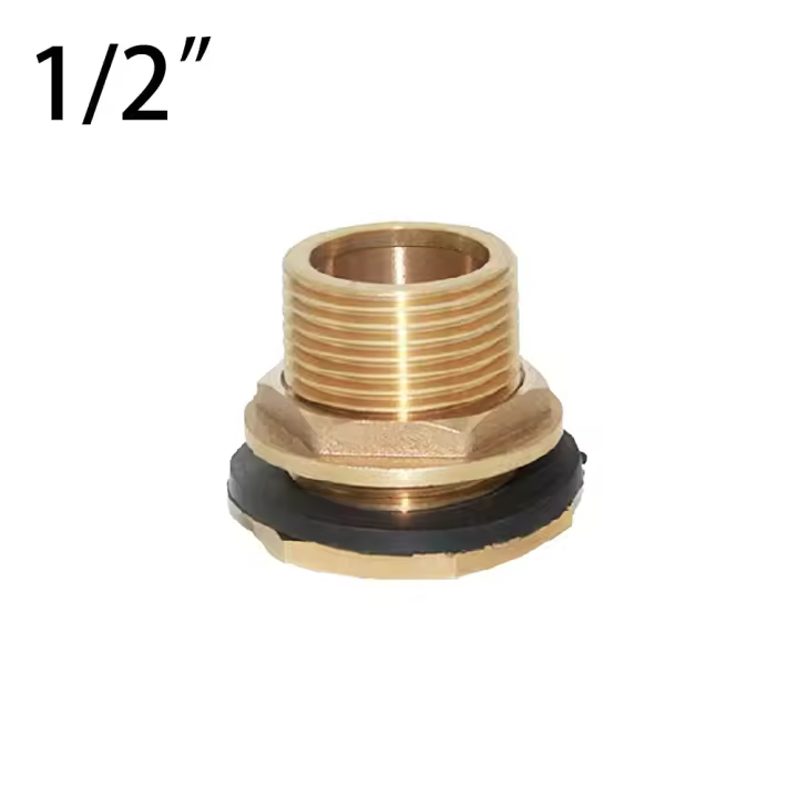 Grifo De Latón Para Tanque De Agua Conector De Cubetas De Riego Equipamiento De Almacenamiento De Agua Barros De Lluvia Fijación Click - 1