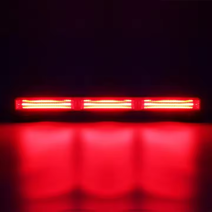 Barra De Luces LED De Advertencia Para Vehículos 13 Pulgadas Luz Estroboscópica Emergencia Tráfico Luz Flash Cobertora Impermeable Para Camiones - 1