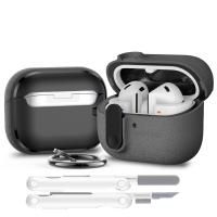 Carcasa Con Cerradura Segura Para Samsung Galaxy Buds 3/3 pro Con Kit De Limpiador Y Llavero Carcasa Para Auriculares Inalámbricos Samsung Galaxy Buds 3 Material TPU - details 10