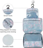 Neceser de viaje colgante, neceser de flamenco, neceser portátil para mujer, neceser de gran capacidad, perfecto - details 2