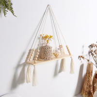 Estante De Madera Flotante Para Pared Estilo Rustico Organizador De Almacenamiento Para Baño Sala De Estar Estante De Arte Decoración De Hogar Regalo Para Padres Y Amigos - details 6