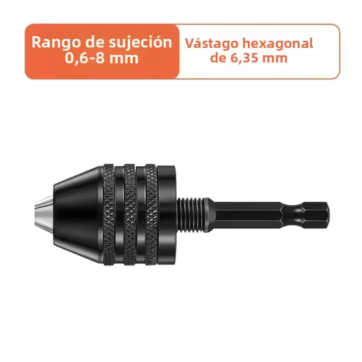 Chorro De Torno Hexagonal De Cambio Rápido Tornillo De Torno Trinodro Auto-centrándose Herramienta De Abrazadera Para Eléctricos Y Molienda - 1