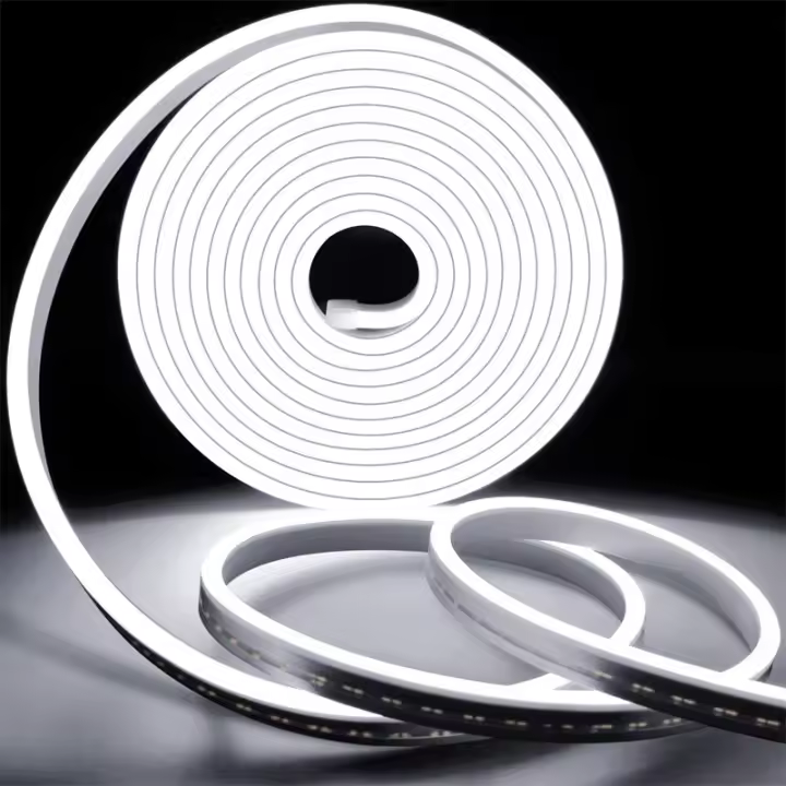 Tira De Luces LED Neón Toque USB 5V 120LEDs/M Impermeable Para Dormitorio Y Cocina Tubo De Silicona Control Remoto Sin Fitas - 1
