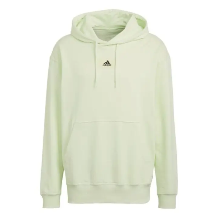Adidas Essentials FeelVivid Cotton Hoodie M HE4359 – Sudadera con capucha de la línea Essentials, confeccionada en algodón suave para mayor comodidad y calidez. - 1