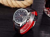 Reloj De Cuarzo Para Hombre PAGANI DESIGN 2023 Marca De Lujo Moda Militar Cuero Reloj De Pulsera Deportivo Resistente Al Choque Y Al Agua Movimiento Japonés - details 7