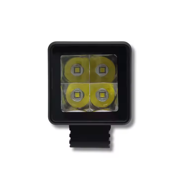 Foco LED Cunetero Cuadrado 3" 36W OSRAM Carcasa Aluminio + Válvula Anticondensación 10-30V - 1