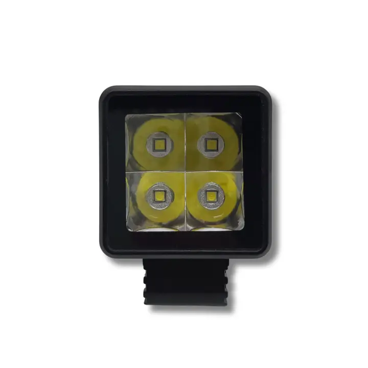 Foco LED Cunetero Cuadrado 3" 36W OSRAM Carcasa Aluminio + Válvula Anticondensación 10-30V - 1
