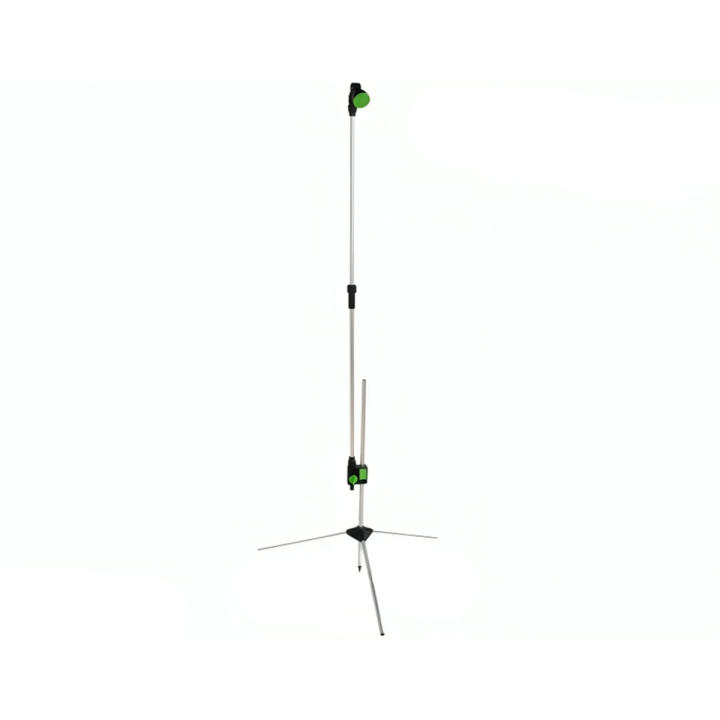 Gerimport Ducha de Jardín Portátil con Trípode 160-230x66x66 Cm