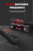 Micrófono De Karaoke Profesional G-MARK EW100 UHF Handheld Frecuencia Fija Para Fiesta En Casa Bodas Show - details 5
