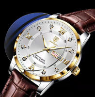 Reloj De Pulsera De Negocios Lujo POEDAGAR Para Hombre Resistente Al Agua Con Manos Luminosas Cuero De Alta Calidad Reloj De Cuarzo Moda Casual Regalo - details 11