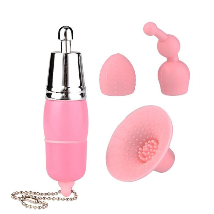 Vibrador Mini 3 En 1 Para Mujer Estimulador De Clítoris Y Puntos G Con Succión De Labios Y Pezones Juguete Sexual Para Parejas