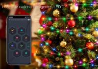 Luces LED Bluetooth WS2812B Dreamcolor RGBIC Addressable Para Fiesta Navidad Boda Decoración Guirnalda USB 5V Impermeable IP65 - details 0