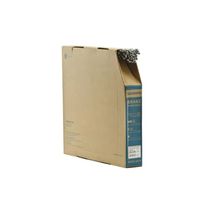 SHIMANO | 100 Cables De Freno Carretera Inoxidables - Medidas: 1.6 x 2050mm.
Cable Inoxidable. - 1