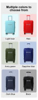 S7 STAR Set 3pcs Maleta Cabina Rayas, Juego Maletas de Viaje Rígida PP, Equipaje Rígido con 4 Ruedas 360°, Maleta Ligero Resistente de Viaje, Conjunto Equipaje Equipaje de Viaje Dura Trolley Set con 4 Ruedas Giratorias - details 9