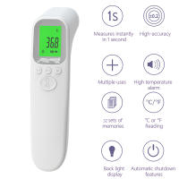 Termómetro Digital para la frente para adultos y niños, medidor de temperatura corporal sin contacto con precisión clínica - details 0