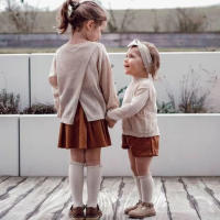 Calcetines Altos Para Bebés Niñas Otoño Invierno Con Encaje Y Volante Algodón Princesa Navidad Para 0-5 Años Talla True Fit - details 13
