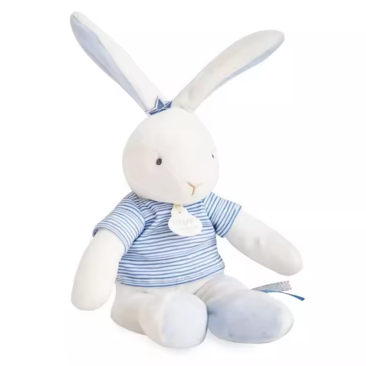Marioneta conejito marinero 25 cm DouDou et Compagnie - 1